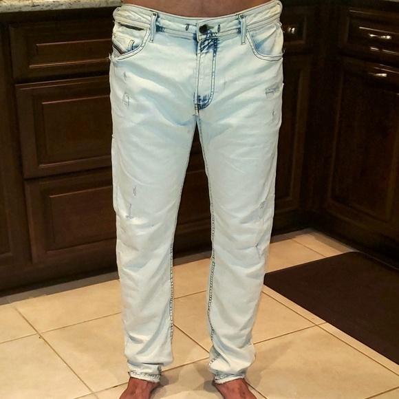 diesel sweatpant jeans